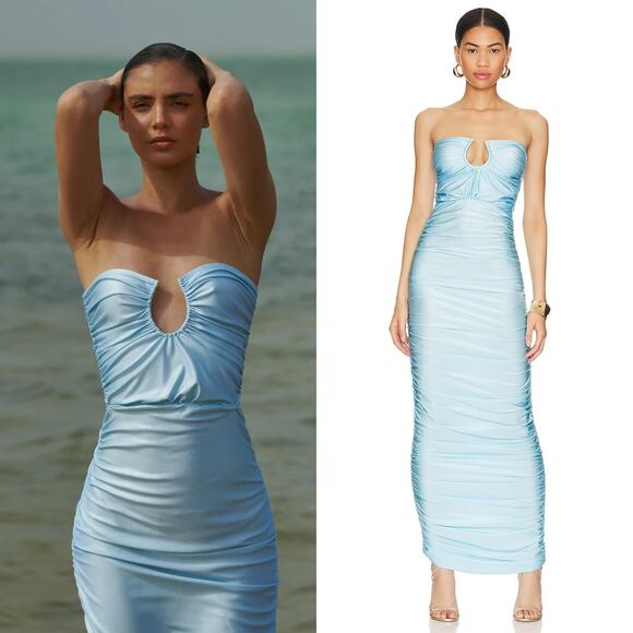 BaoBab Dresses & Skirts - Baobab Magalenha Maxi Dress Hielo